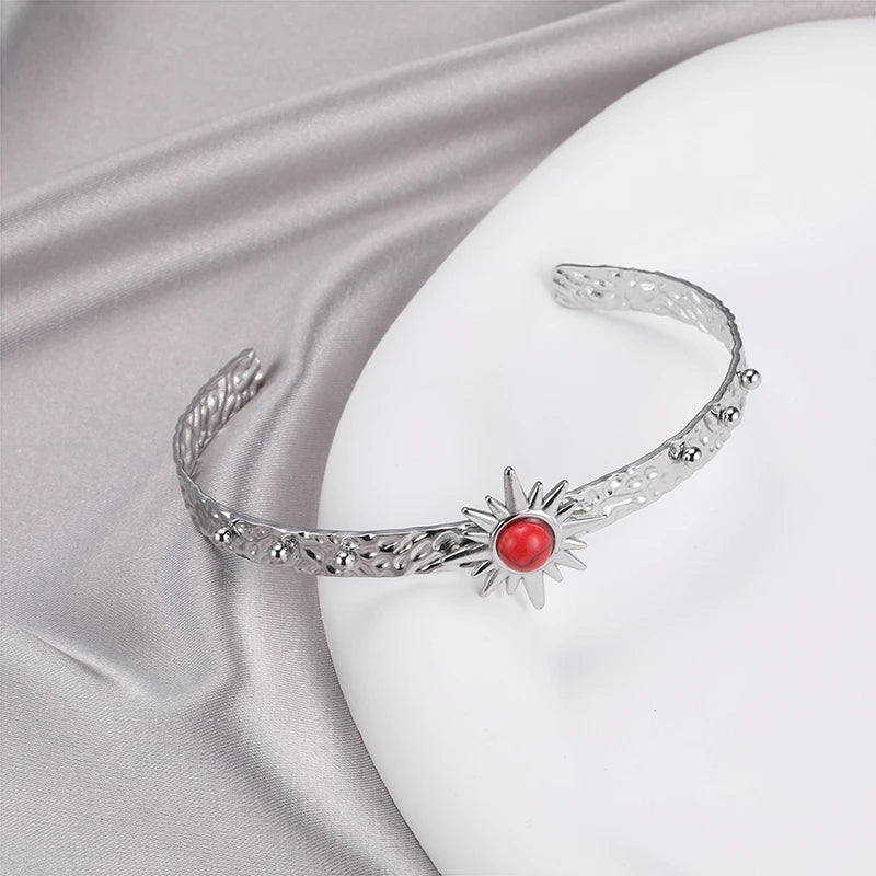 Sun Belt Stainless Steel Plating Lover Bracelets for Women