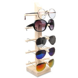 Wooden Sun Glasses Eyeglasses Display Stand Holder Rack 9 Sizes