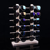 Wooden Glasses Display Stand Rack Many Sizes Options