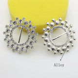5pc/batch 42mm Crystal Rhinestone Button for Clothing Decoration