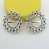 5pc/batch 42mm Crystal Rhinestone Button for Clothing Decoration