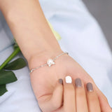 Cute Cat Round Bead Bracelet For Girl Women Charm kitten Bracelets