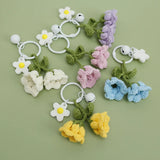 Wool Woven Lily of The Valley Key Chain Backpack Bag Pendant Hand Hook