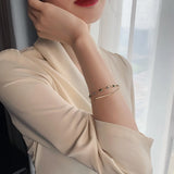 TKJ Retro Ladies Bracelet Classic Personality Frost Wind Bracelet