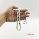 Islamic Tasbih Ceramic Bracelet 33 Beads Pendant Arabic Jewelry
