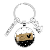 Teacher Thank You Keychain Ruler & Pen Holder Accessory
