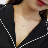 Teardrop Power Necklaces Clavicle Invisible Woman Power Necklace