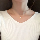 Teardrop Power Necklaces Clavicle Invisible Woman Power Necklace