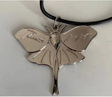 Conan Gray Dragonfly Necklace Leather Rope Butterfly Pendant