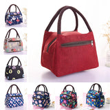 Thermal Insulated Lunch Box Tote Cooler Handbag Pouch Portable Lunch Bag