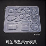 3D Pendant Silicone Mold Resin Jewelry Epoxy Resin Mould Tool