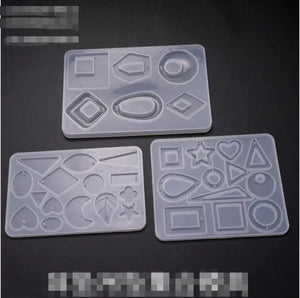 3D Pendant Silicone Mold Resin Jewelry Epoxy Resin Mould Tool