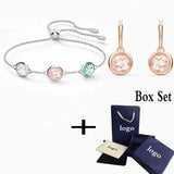 Crystal Adjustable Bracelet Romantic Woman Jewelry