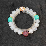 Tibetan King Kong-3 Eyes Totem Agate Dzi Beads Bracelet