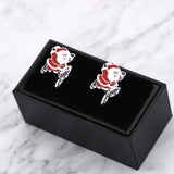 Tide Man's Santa Claus Christmas Cufflinks for Women