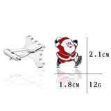 Tide Man's Santa Claus Christmas Cufflinks for Women