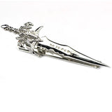Double-edged Sword Copper Tie Clip Men's Unisex Accessories
