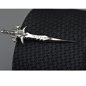 Double-edged Sword Copper Tie Clip Men's Unisex Accessories