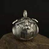Tiger Head Bell Retro Chinese Style Necklace Pendant Jewelry