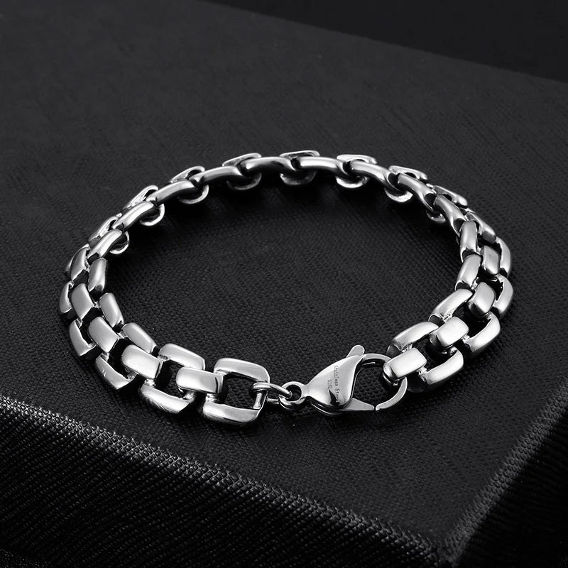 Titanium Steel Men's Bracelet Stainless Steel 316L