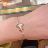 Titanium Steel Fritillary Skirt Bracelet Women's Jewelry