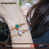 Titanium Steel Fritillary Skirt Bracelet Women's Jewelry