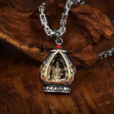 Titanium Steel Pendant 12 Zodiac Wuga Box