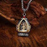 Titanium Steel Pendant 12 Zodiac Wuga Box