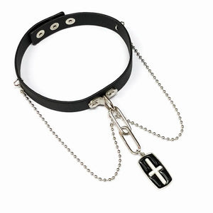 Tokyo Revengers Mitsuya Pendant Choker Necklace Harajuku Punk Rock Chain