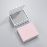 Transparent Square Jewelry Box Logo Sets