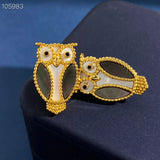 Crystal Animal Stud Earrings Wedding Party Jewelry