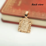 Traditional Pendant 585 Rose Metal Orthodox Necklace Pendant