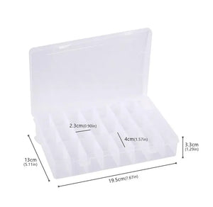 Transparent Jewelry Holder Box Large Capacity Storage Container