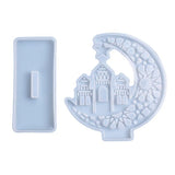 Silicone Mold Resin Crafts DIY Castle Ghost Exhibition Board Set Decoration