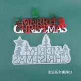Transparent Silicone Mold Resin Decorative Craft DIY Christmas Decoration Mold