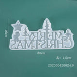 Transparent Silicone Mold Resin Decorative Craft DIY Christmas Decoration Mold