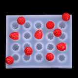 Silicone Mold for Strawberry Decoration