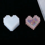 Silicone Mould Dried Flower Lace Heart Storage Box Mold - DIY Resin Craft