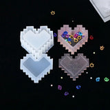 Silicone Mould Dried Flower Lace Heart Storage Box Mold - DIY Resin Craft