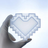 Silicone Mould Dried Flower Lace Heart Storage Box Mold - DIY Resin Craft