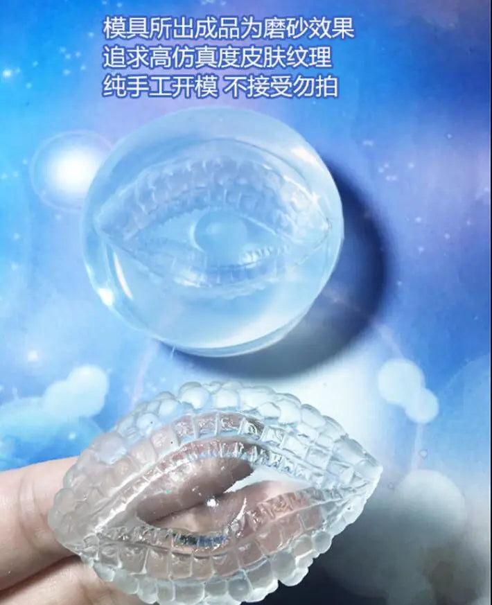 3D God Beast Eyes Silicone Mould for Resin Craft DIY