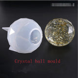 Silicone Mould Dried Flower Resin Decorative Craft DIY Crystal ball Mold