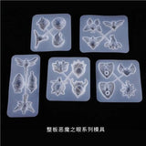 Silicone Mould Dried Flower Resin Craft Eagle Owl Demon Mold