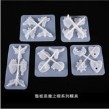 Silicone Mould Dried Flower Resin Craft Eagle Owl Demon Mold