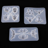 Silicone Mould Dried Flower Resin Craft Eagle Owl Demon Mold
