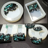 Silicone Mold Dried Flower Resin Craft DIY Snow Mountain Mold