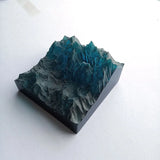 Silicone Mold Dried Flower Resin Craft DIY Snow Mountain Mold