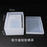 Silicone Mould Dried Flower Resin Decorative Craft DIY Storage Box Mold