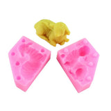 Cartoon Dog Pendant Silicone Resin Mold for DIY Crafts