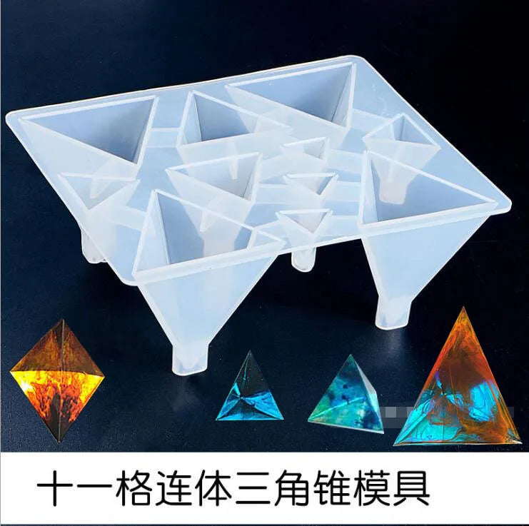 Silicone Mould Resin Craft DIY Cones Mold - Epoxy Resin Jewelry
